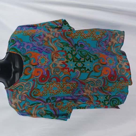 Vintage Christie & Jill 100% Silk Blouse - Picture 1 of 6